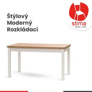 ⚫🎈 Jedálenský stôl W21 🎈⚫ 🔴 Elegantný stôl, ktorý pozdvihne každý interiér. ⚫ Nohy z masívneho buku a odolná laminátová...