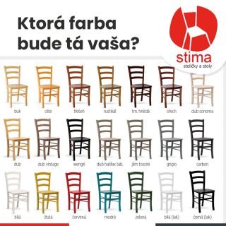 ⚫🎈 Jedálenská stolička PAYSANE 🎈⚫ 🔴 Najširší výber farebných variantov! Na výber máte až 21 odtieňov – od klasického...