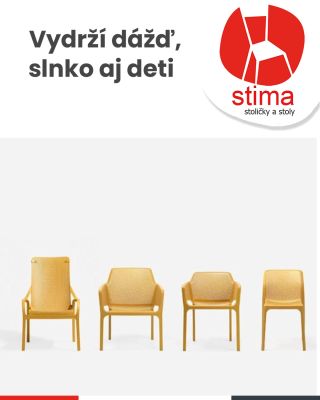 ⚫🎈 Séria produktov NET od NARDI - zľava na vybrané položky do 6.6.🎈⚫ 💪 Keď stolička zvládne viac než len dobre vyzerať....